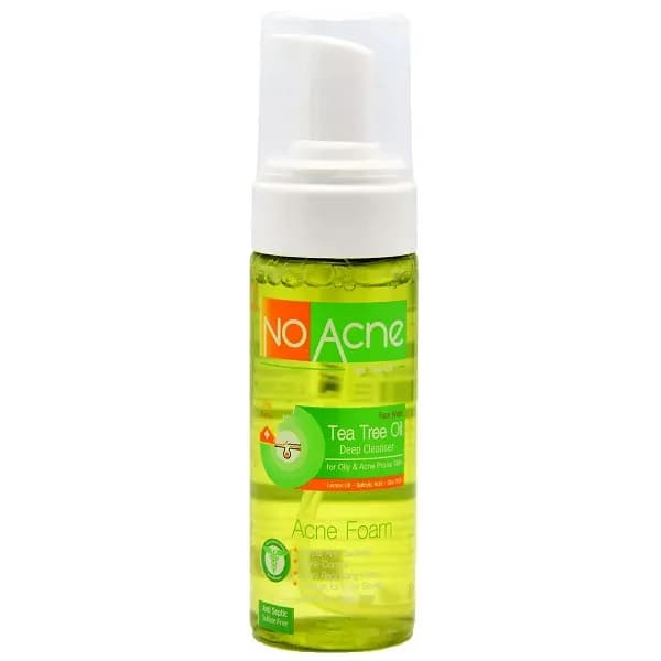 فوم شستشو پوست چرب و جوشدار حاوی روغن درخت چای نو آکنه 150 میلیلیتر No Acne