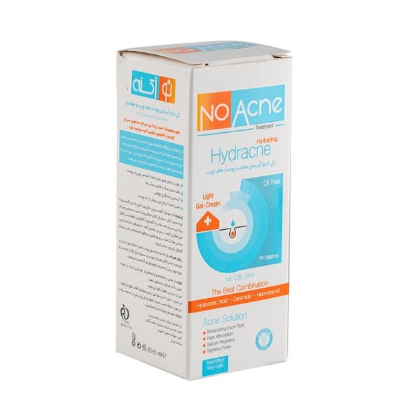 ژل کرم آبرسان پوست‌ چرب و جوشدار نو آکنه 70 میلی‌لیتر‌ No Acne — تصویر ۴