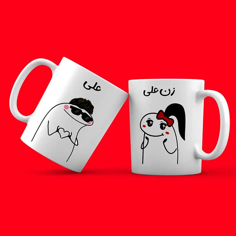 ماگ ست طرح علی و زن علی