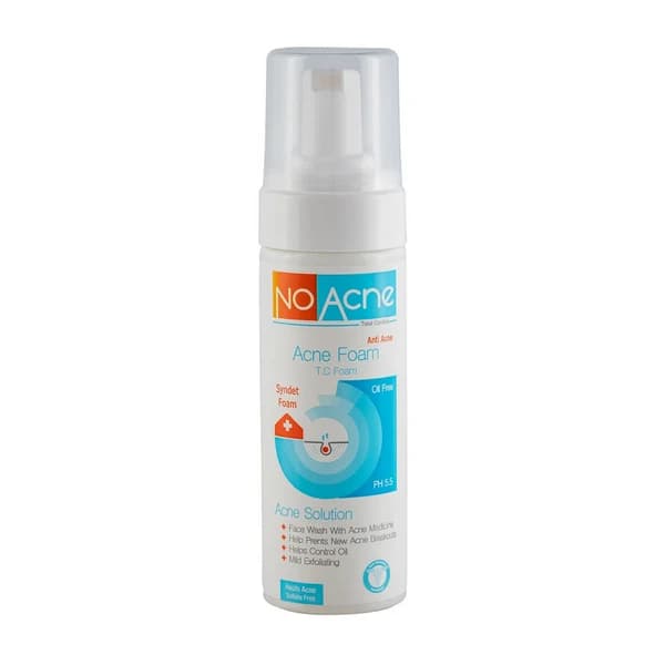 فوم تخصصی پوست چرب و جوشدار نو آکنه 150 میلیلیتر No Acne