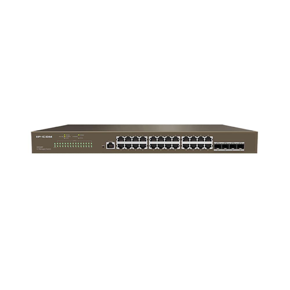سوئیچ 24 پورت مدیریتی آی پی کام مدل IP-COM G5328F