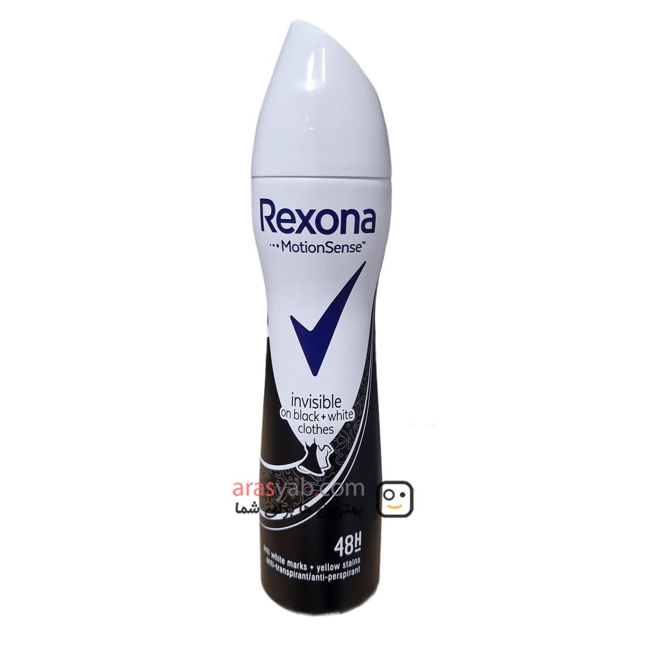 اسپری دئودرانت زنانه Rexona رکسونا مدل invisible حجم 200 میل — تصویر ۱۱