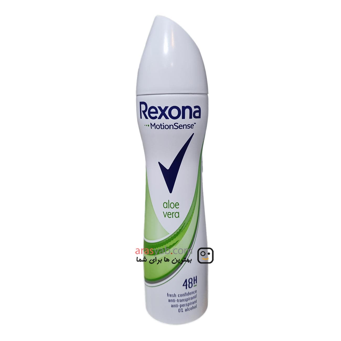 اسپری ضدتعریق زنانه Rexona رکسونا با عصاره آلوئه ورا حجم 200 میل — تصویر ۲