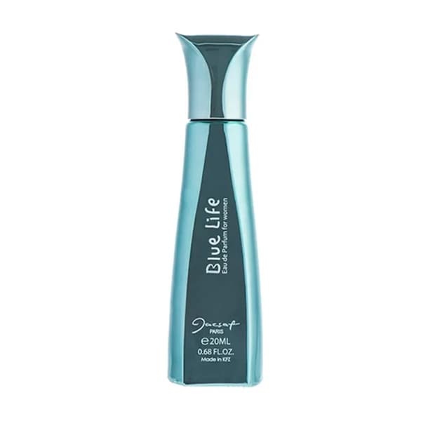 عطر زنانه جیبی مدل بلو لایف Blue Life ژک‌ ساف 20 میلی‌لیتر Jacsaf