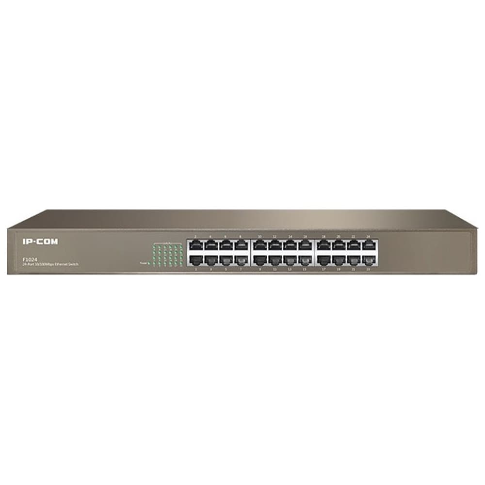 سوئیچ غیرمدیریتی 24 پورت آی پی کام مدل IP-COM F1024