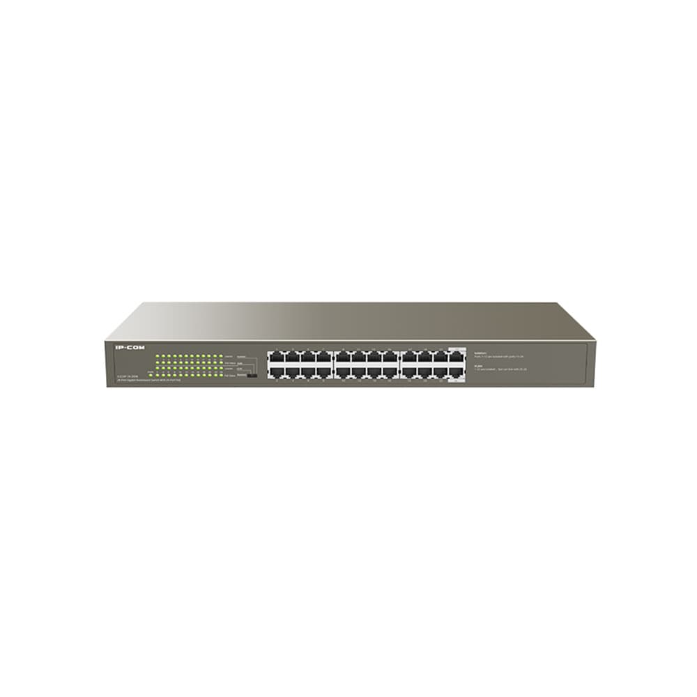 سوییچ شبکه آی پی کام IP-Com G1124P-24-250W