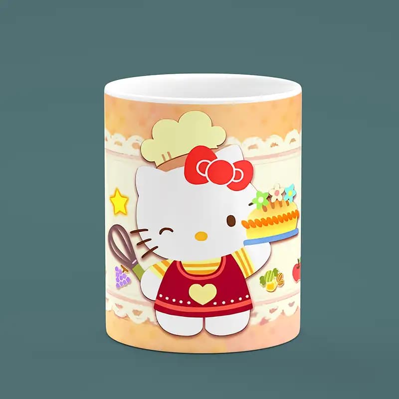 ماگ طرح Hello Kitty (طرح1) — تصویر ۵