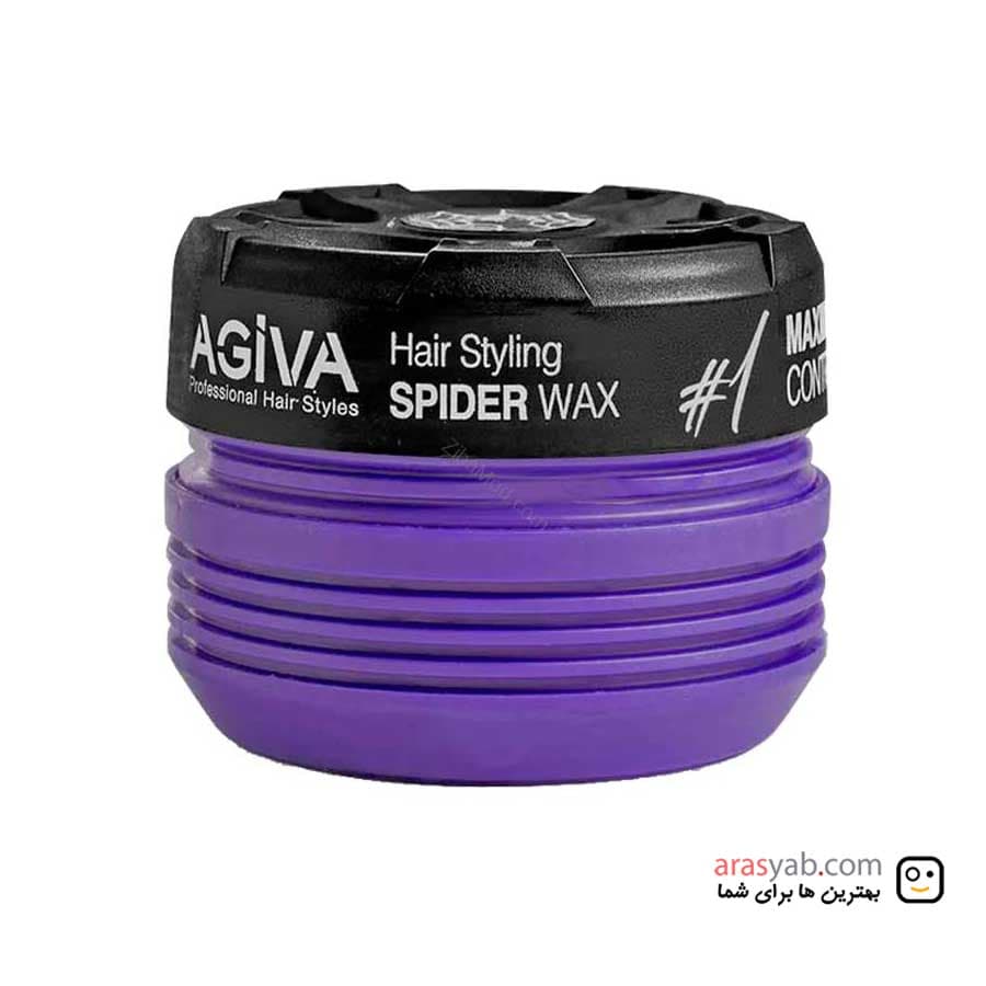 اسپایدر واکس آگیوا Agiva 01 مدل Heavy Hold حجم 175 میل — تصویر ۲