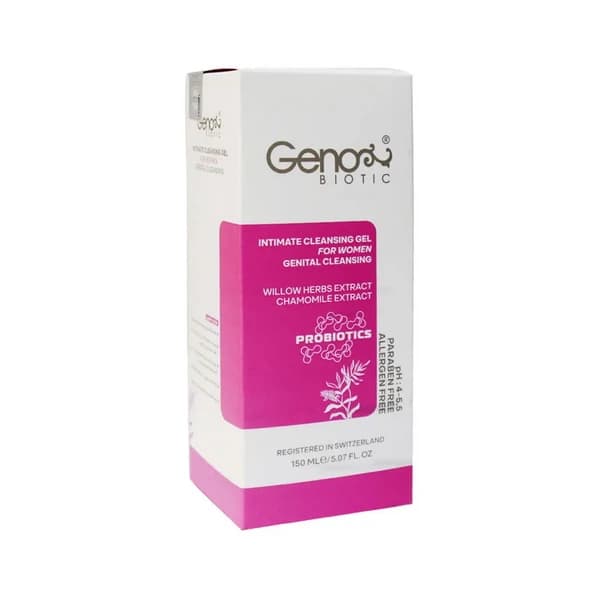 ژل بهداشتی بانوان ژنوبایوتیک 150 میلی لیتر GenoBiotic — تصویر ۲