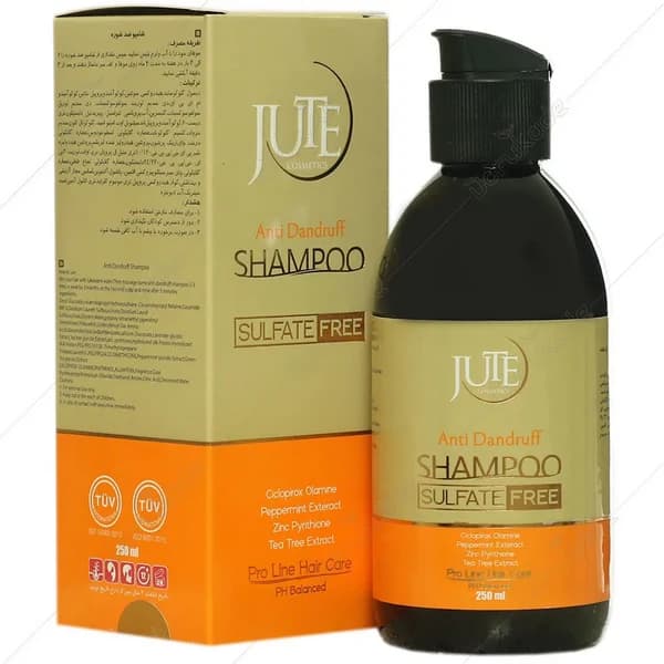 شامپو ضد شوره فاقد سولفات ژوت 250 میلیلیتر Jute