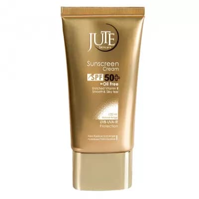 کرم ضدآفتاب +50 SPF پوست چرب بژ روشن ژوت 40 میلی‌لیتر Jute — تصویر ۲