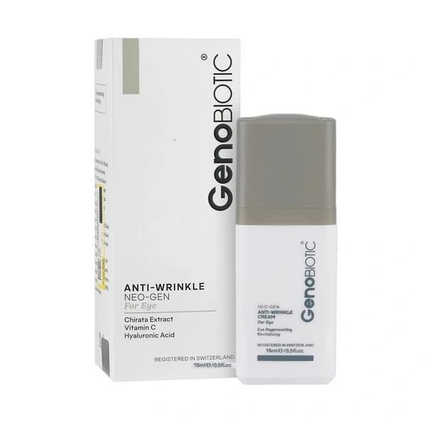 کرم ضد چروک دور چشم ژنوبایوتیک 15 میلی‌لیتر GenoBiotic