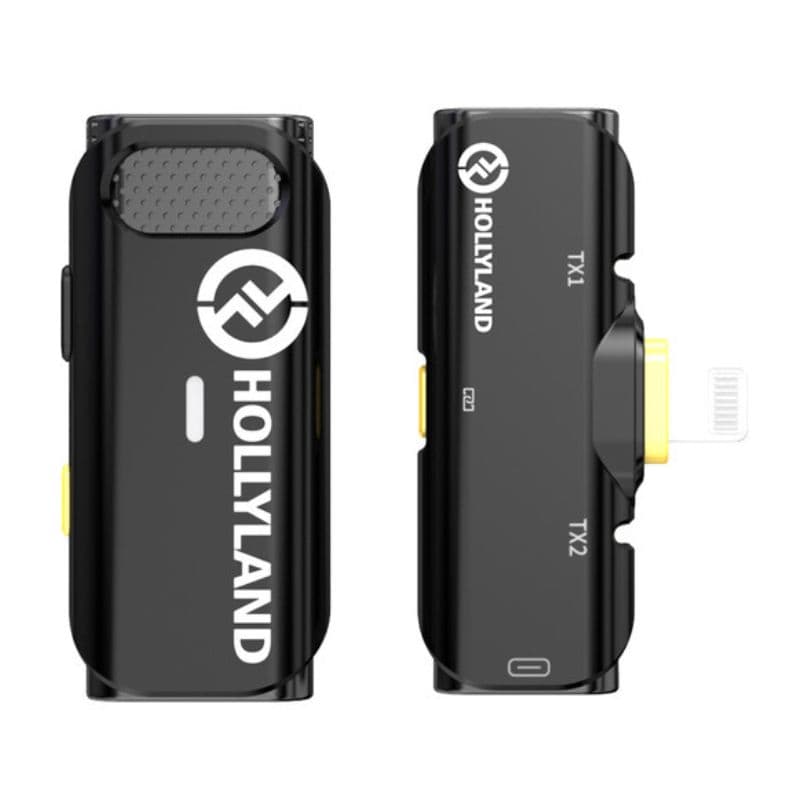 میکروفون یقه ای بی سیم Hollyland Lark C1 Solo Wireless Microphone for Lightning