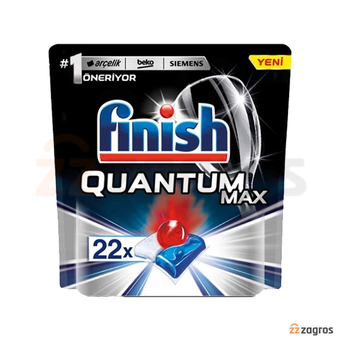 قرص کوانتوم مکس فینیش Finish Max بسته 22 عددی — تصویر ۷