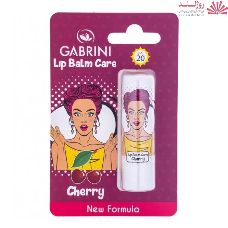 بالم لب گابرینی اصل با رایحه گیلاس Cherry با spf 20 حجم 5 گرم — تصویر ۵