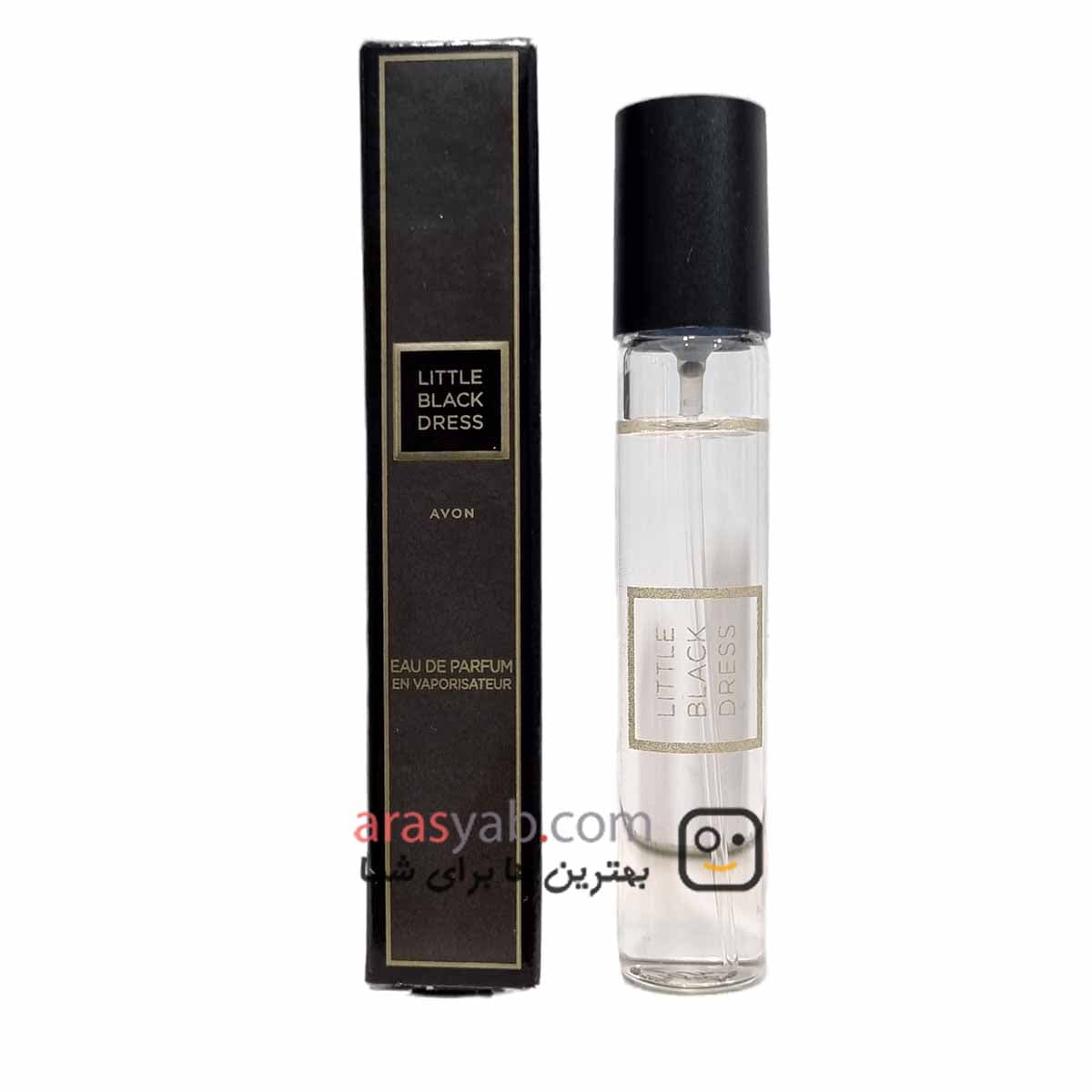 عطر زنانه آون Avon جیبی مدل Little Black Dress حجم 10 میل — تصویر ۲