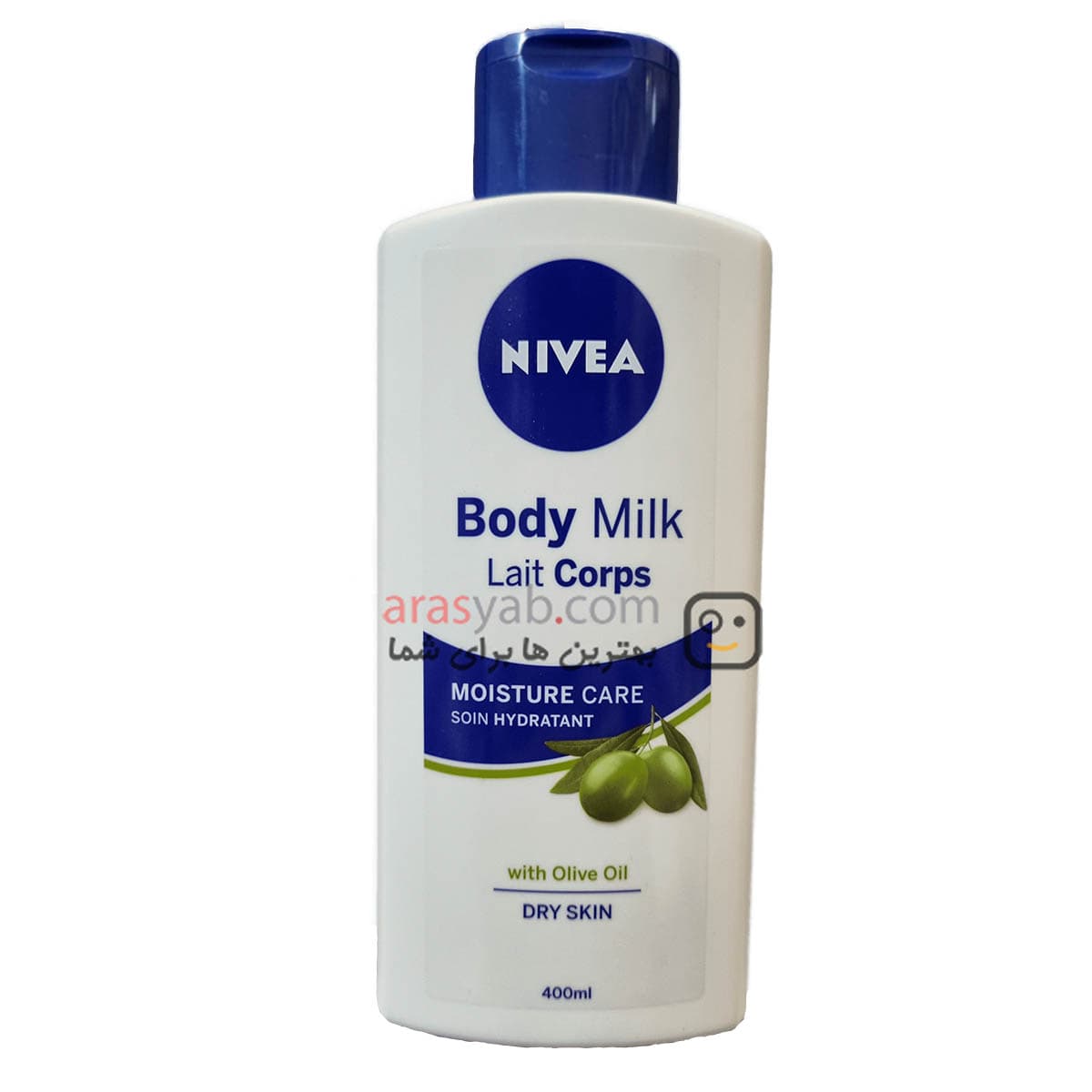 شیر بدن نیوا Nivea حاوی روغن زیتون برای پوست خشک حجم 400 میل
