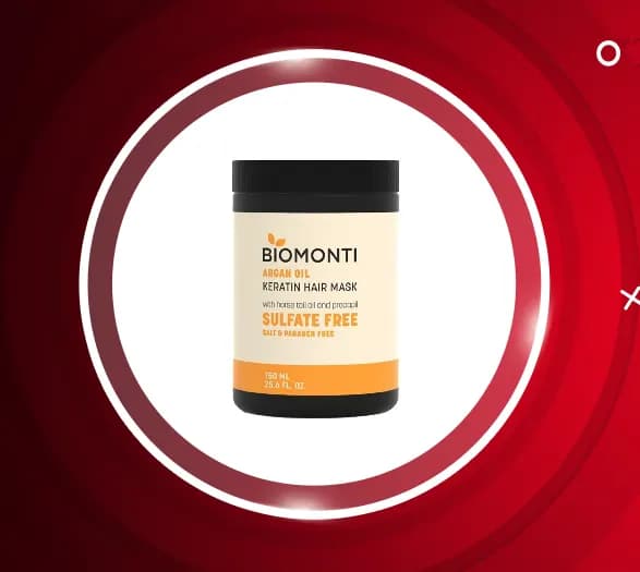 ماسک بدون سولفات بیومونتی Biomonti حاوی کلاژن و کراتین حجم 750 میل — تصویر ۱۰
