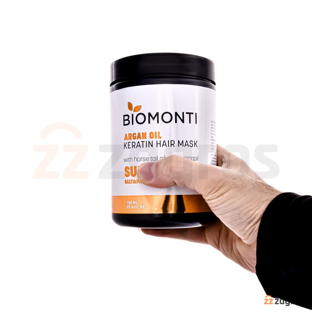 ماسک بدون سولفات بیومونتی Biomonti حاوی کلاژن و کراتین حجم 750 میل — تصویر ۸