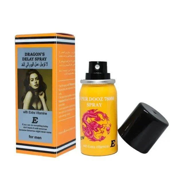 اسپری تاخیری سوپر دوز دراگون آلمان + گیاهی و بدون عوارض + اثرگذاری در کمتر از 5 دقیقه — تصویر ۲