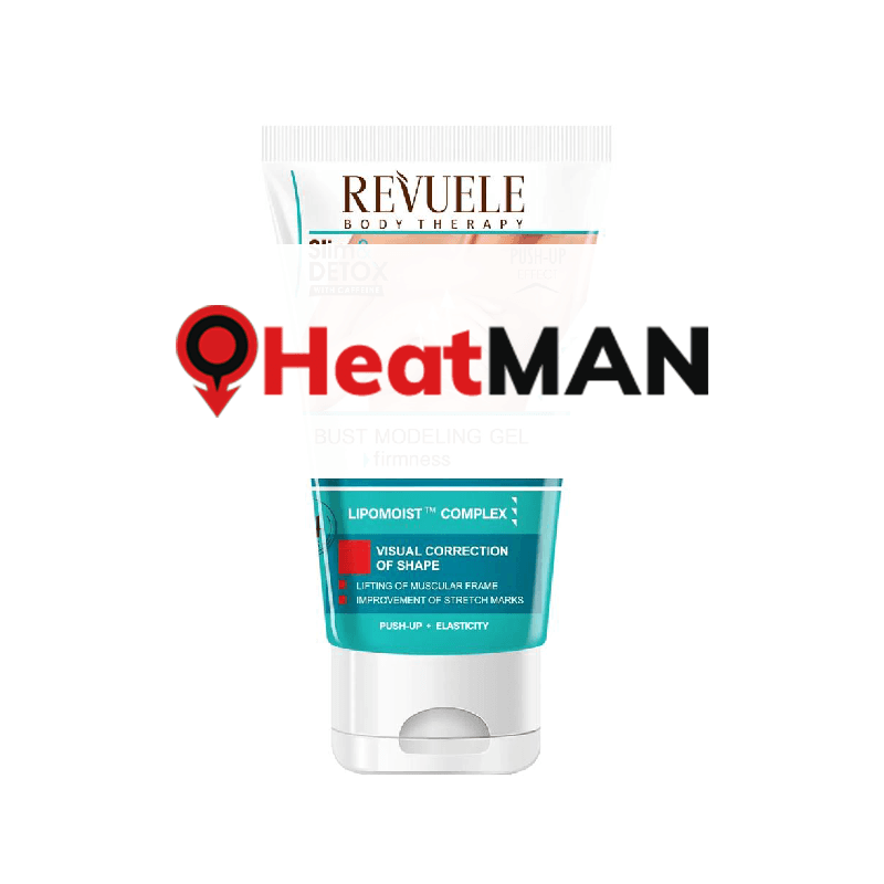 ژل تخصصی لیفت سینه Revuele مدل Slim & Detox + رفع افتادگی و تقویت کشسانی پوست سینه + اصل انگستان
