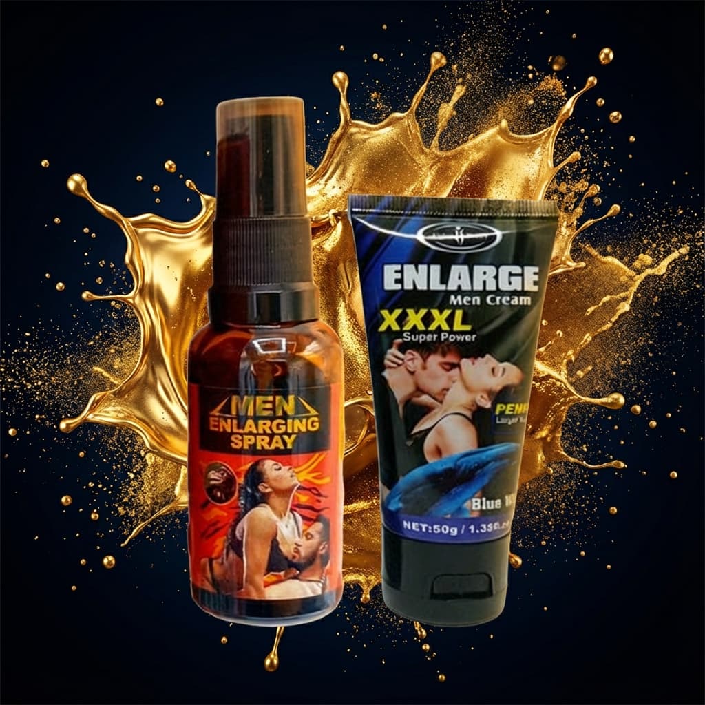 پکیج حرفهای بزرگکننده و افزایش حجم اندام تناسلی آقایان نایت لاو (اسپری مکس من و کرم گیاهی نهنگ آبی)+ 700 هزار تومان سود خرید — تصویر ۴