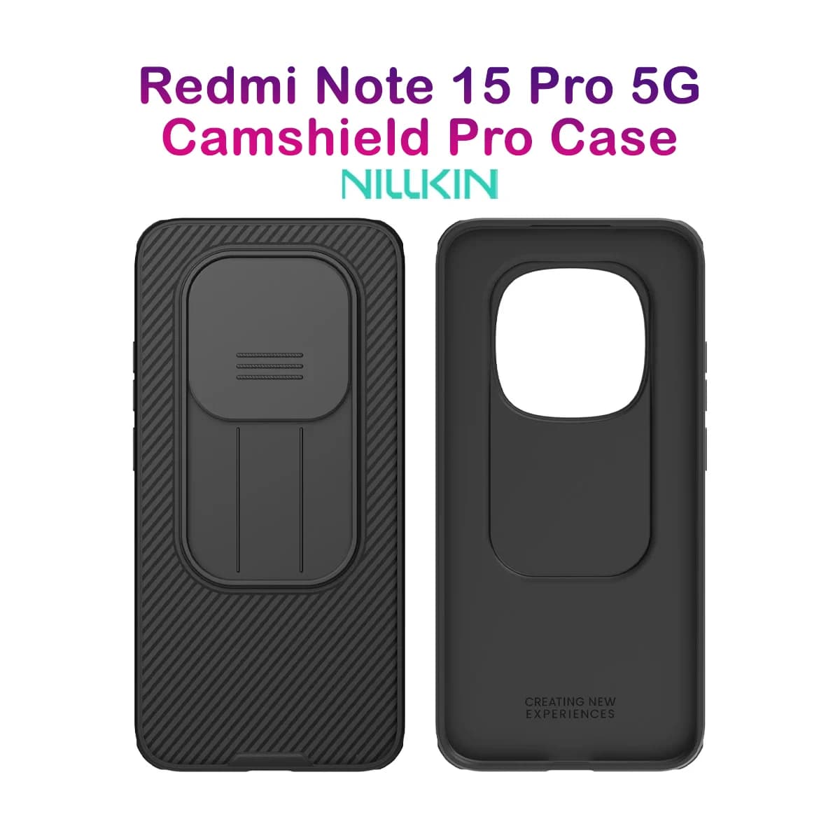 گارد ضد ضربه Xiaomi Redmi Note 15 Pro 5G مارک نیلکین مدل Camshield Pro