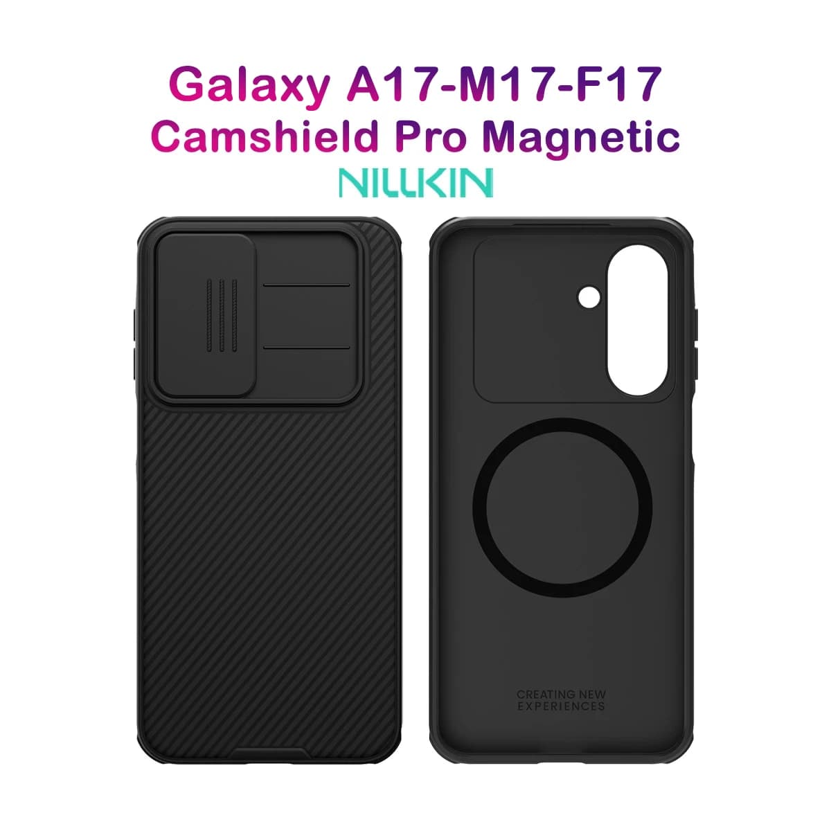 گارد ضد ضربه مگنتی Samsung Galaxy A17 مارک نیلکین مدل Camshield Pro Magnetic