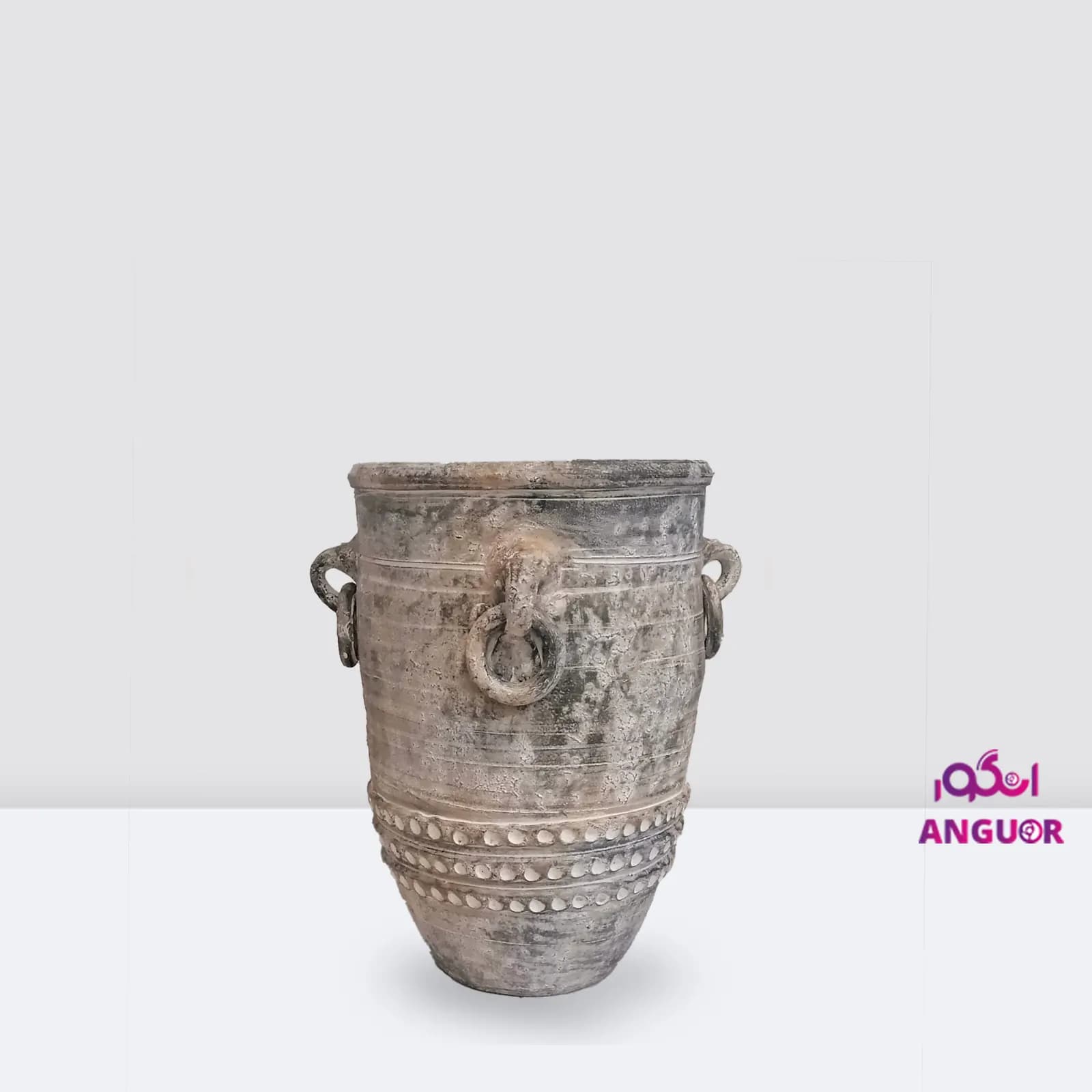 گلدان سفالی گوشواره دار — تصویر ۸