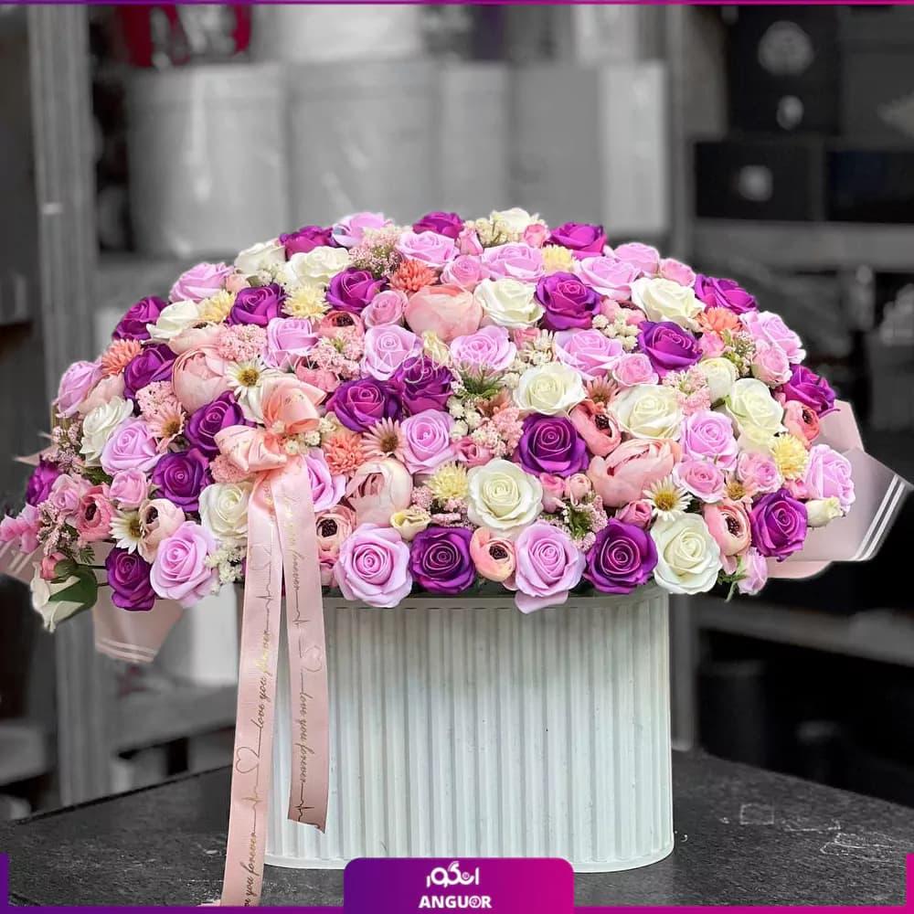 باکس گل مصنوعی شکوهی ماندگار