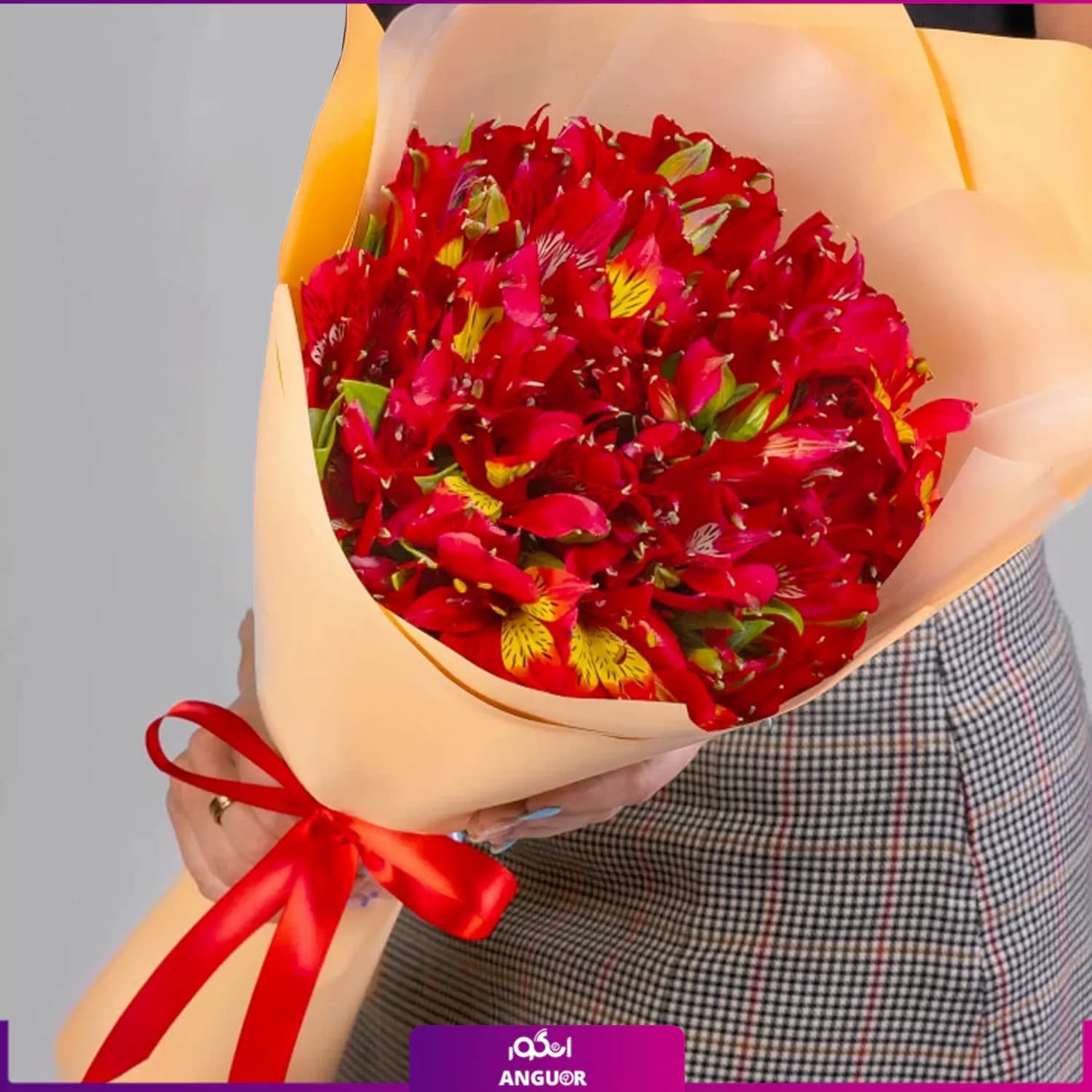 دسته گل آلسترومریا 15 شاخه