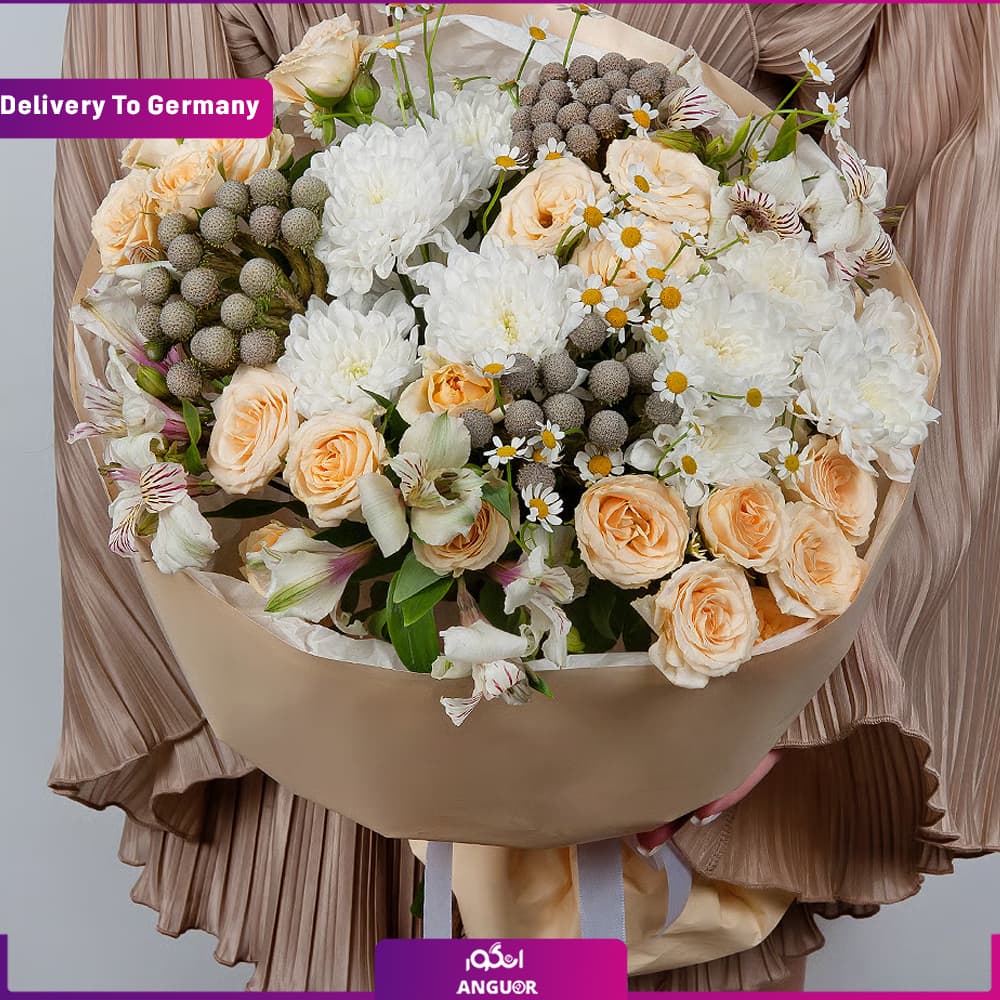 دسته گل درخشان (ارسال گل به آلمان) — تصویر ۳