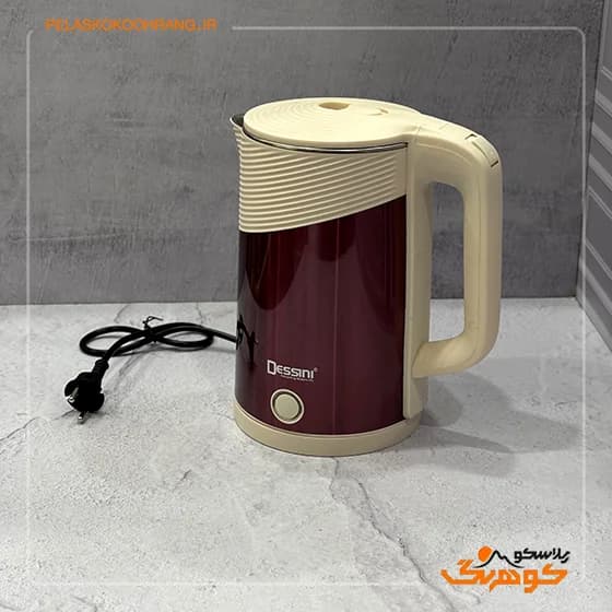کتری برقی لاکی داخل استیل دسینی