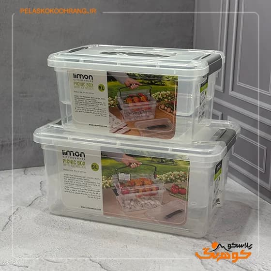 باکس با مخزن یخ