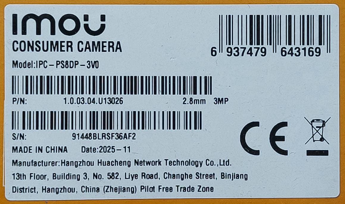 دوربین مداربسته آیمو مدل IPC-PS8DP-3VO — تصویر ۹