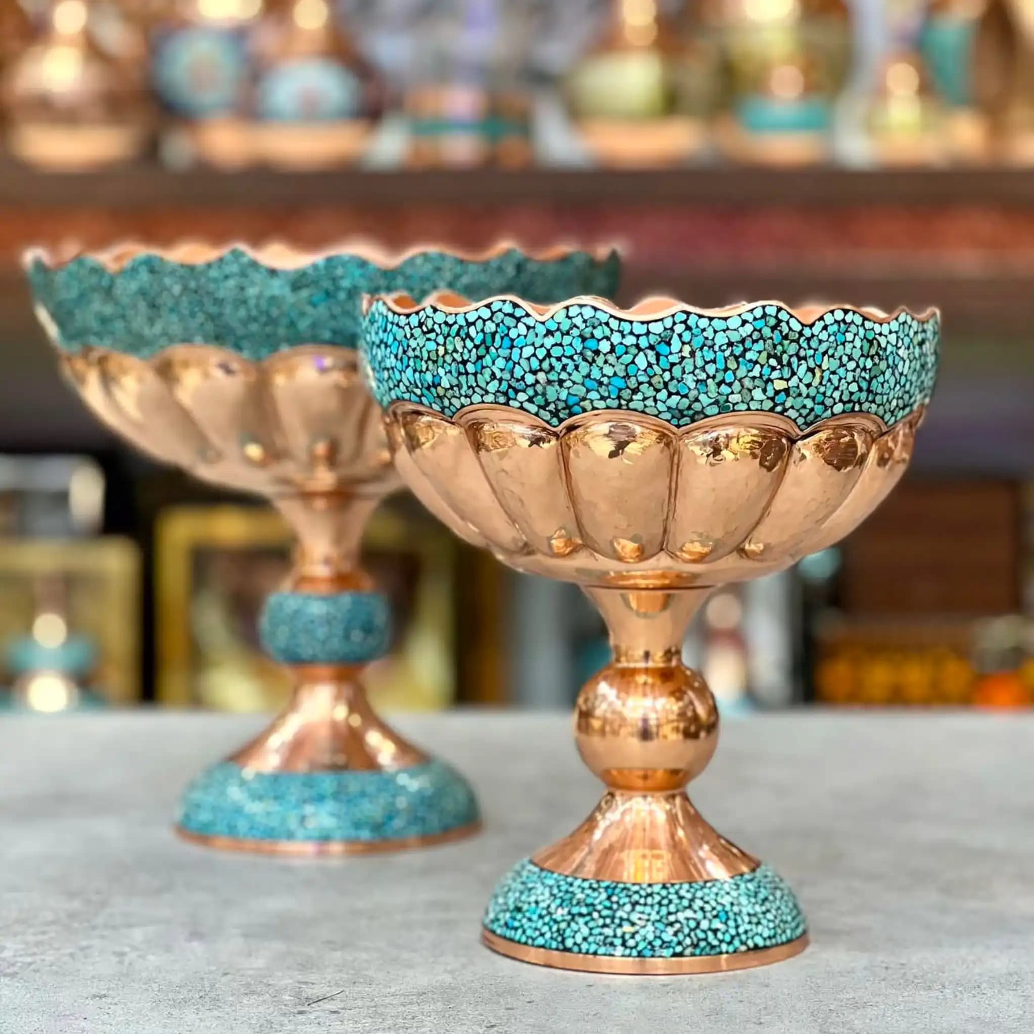 جام آجیل خوری فیروزه کوب — تصویر ۳
