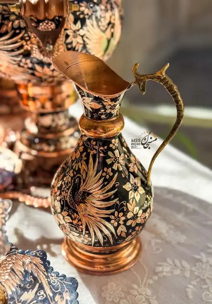 سرویس سماور الماس تراش الماسی — تصویر ۴