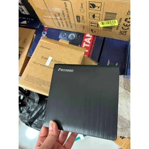 درایو DVD اکسترنال USB 3.0 برند Pecosso اورجینال امازون المان — تصویر ۷