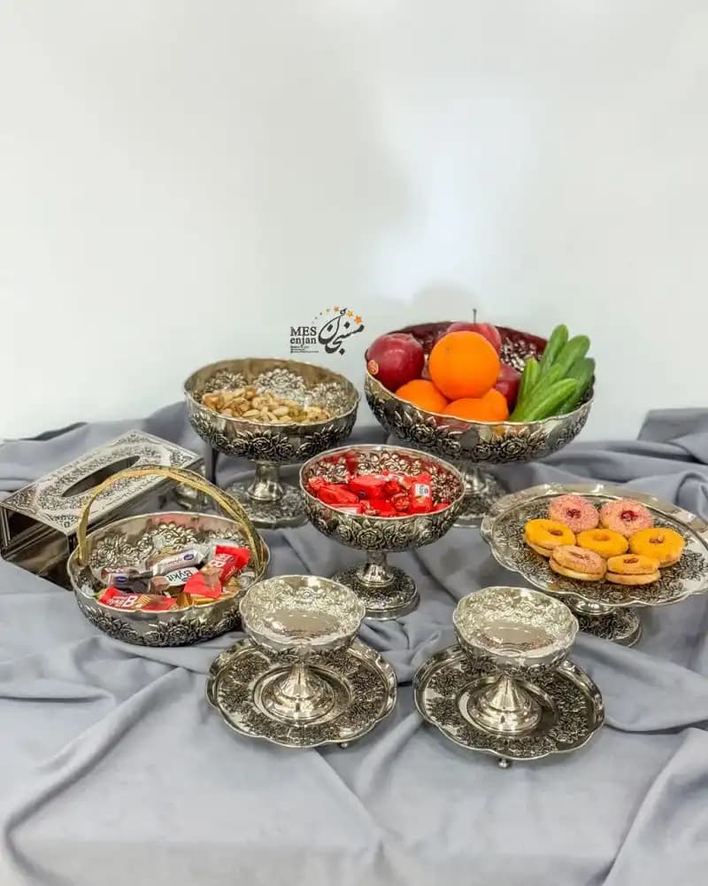 سرویس پذیرایی گلسا کروم — تصویر ۶