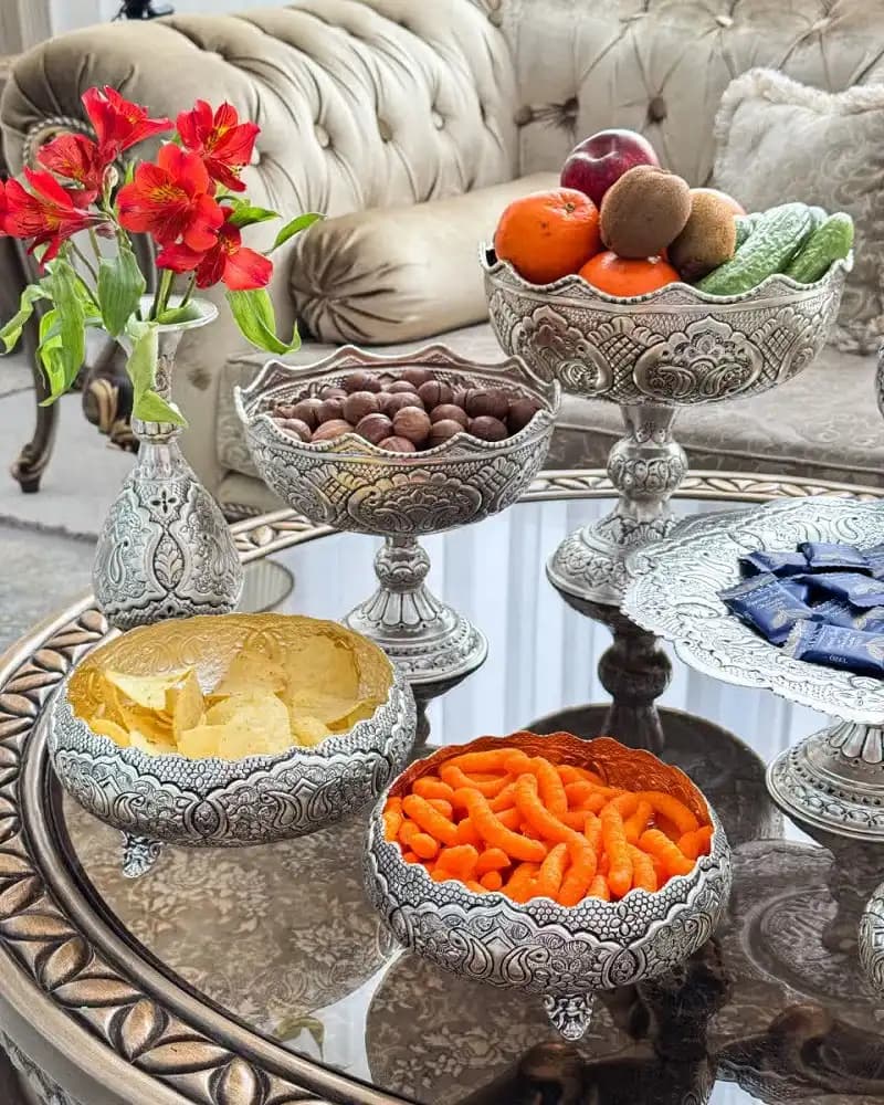 سرویس نقره اندود آرام — تصویر ۹