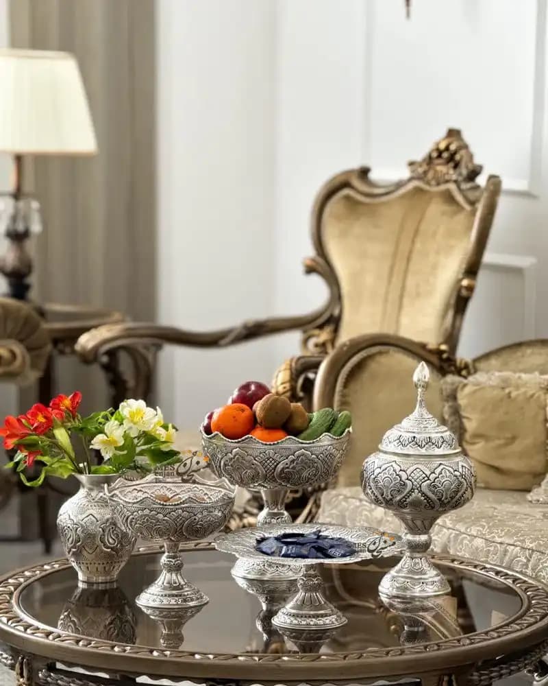 سرویس نقره اندود آرام