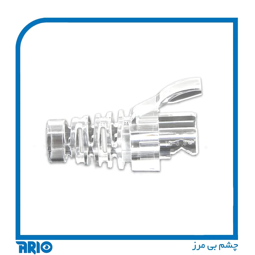 کاور سر سوکت شبکه شفاف شیشه ای — تصویر ۳