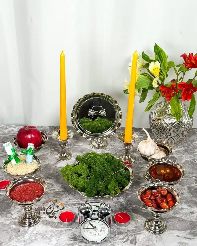 هفت سین قجری کروم — تصویر ۲