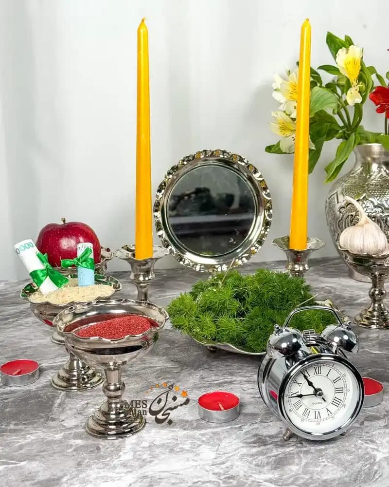 هفت سین قجری کروم — تصویر ۵