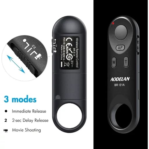ریموت کنترل دوربین کانن برند AODELAN اورجینال امازون المان — تصویر ۱۰