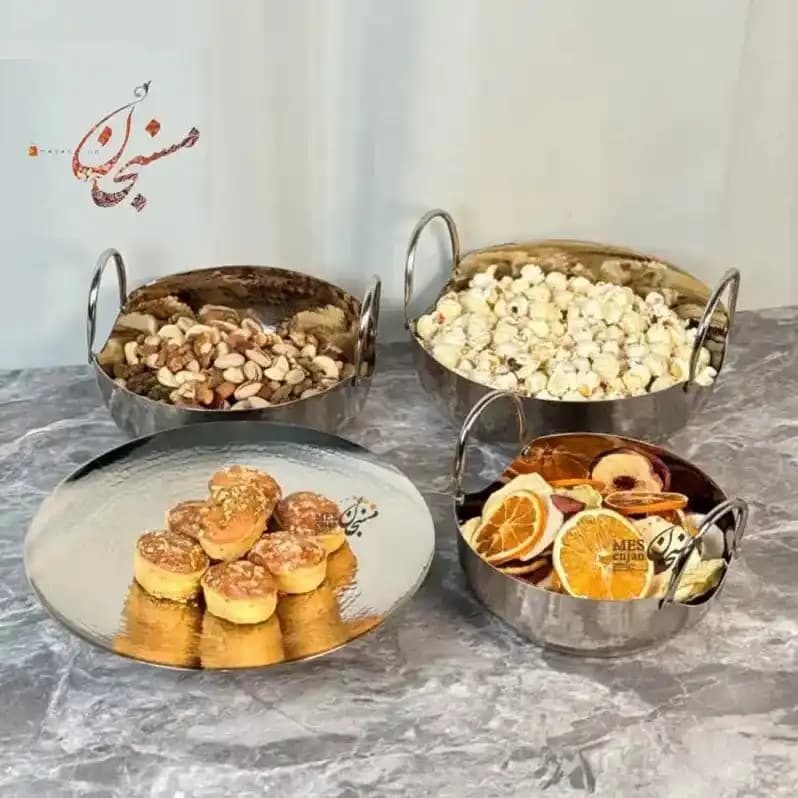 سبد کروم دسته دار — تصویر ۷