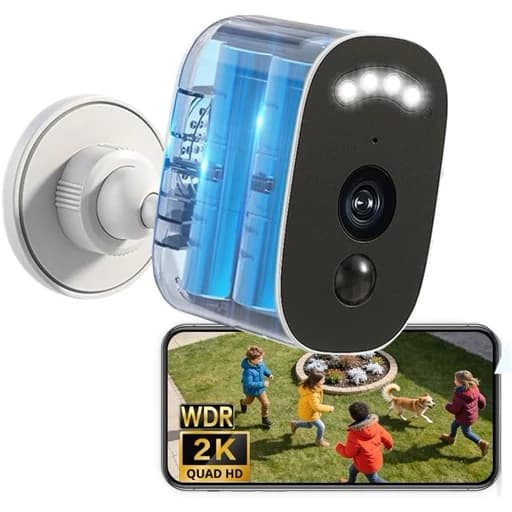 دوربین هوشمند.Wifi. شارژی .کیفیت تصویر 2K اورجینال امازون المان