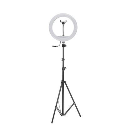 رینگ لایت (30 سانتی متر 30 وات) YQ-320A Ring Light + سه پایه و آینه