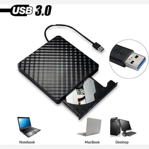 دی وی دی رایترDVD اکسترنال USB 3 برند Pop.up اورجینال امازون المان — تصویر ۱۰