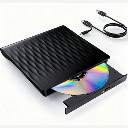 دی وی دی رایتر اکستنرالUSB3 نوع C اورجینال امازون المان — تصویر ۵